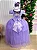 Vestido Enjoy Longo Laura Lilas Rendado - Imagem 7