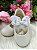 Sapatilha Flor Di MIla Baby Branco Gliter - Imagem 1