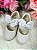 Sapatilha Flor Di MIla Baby Branco Gliter - Imagem 3