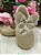 Sapatilha Flor Di MIla Baby Dourado Gliter - Imagem 3