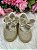 Sapatilha Flor Di MIla Baby Dourado Gliter - Imagem 5