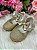 Sapatilha Flor Di MIla Baby Dourado Gliter - Imagem 1