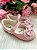 Sapatilha Flor Di MIla Baby Rosa Lacinho Strass - Imagem 4