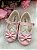 Sapatilha Flor Di MIla Baby Rosa Lacinho Strass - Imagem 1