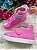 Tenis Bota D Milan Rosa Chiclete - Imagem 5