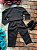 Conjunto Social Miss Cherry Meninos Terno Hugo Preto - Imagem 2