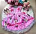 Vestido Infantil Temáticos da Gigi Minnie/Minie Rosa - Imagem 2
