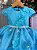 Vestido Marie Jardim Encantado Luxo Azul Tiffany - Imagem 1