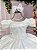 Vestido Enjoy Longo Dani Branco Rendado - Imagem 4