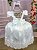 Vestido Enjoy Longo Dani Branco Rendado - Imagem 2