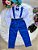 Conjunto Meninos Miss Cherry Leo Suspensorio Azul Royal - Imagem 3