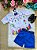 Conjunto Miss cherry Meninos - Lapis Aquarela Azul ABC - Imagem 8