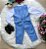 Conjunto Miss Cherry Social Leonardo Colete Azul Serenity - Imagem 2