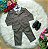 Conjunto Miss Cherry Social Terno Gael Verde Militar - Imagem 3