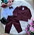 Conjunto Miss Cherry Social Gabriel Terno - Blaizer Marsala - Imagem 3