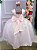 Vestido Giovanella/Giovanela Longo Valentina Rosa Bebe - Imagem 1