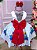 Vestido Tematicos Luxo Galinha Pintadinha Azul e Vermelho - Imagem 3