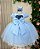 Vestido Menina Bonita Chloe Azul Bebe - Imagem 1
