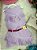 Conjunto Blogueirinha Boiadeira Maraisa Jeans Lilas - Imagem 2