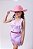 Conjunto Blogueirinha Boiadeira Maraisa Jeans Lilas - Imagem 1