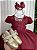 Vestido Giovanella/Giovanela Sonia Longo Marsala - Imagem 2