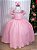 Vestido Giovanella/Giovanela Sonia Longo Rosa Bebe - Imagem 3