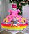 Vestido Infantil Temáticos da Gigi Mundo Bita Rosa - Imagem 1