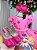 Vestido Infantil Temáticos da Gigi Mundo Bita Rosa - Imagem 4