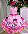 Vestido Infantil Temáticos Luxo Luluca Rosa - Imagem 4