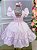 Vestido Junino Banana Club Modinha Rosa Bebe - Imagem 1