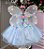Vestido Marie Jardim das Borboletas Azul Bebe Viviane - Imagem 6