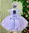 Vestido Marie Jardim Encantado Isis Luxinho Lilas - Imagem 4