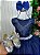 Vestido Marie Longo Larissa Azul Petroleo - Imagem 9