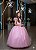 Vestido Marie Longo Amanda Rosa Bebe - Imagem 1