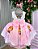 Vestido Tematicos Luxo Patrulha Canina -Sky Rosa Bebe - Imagem 5