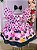 Vestido Temáticos Kids Minnie/Minie Rosa Com Preto - Imagem 2