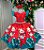Vestido Marie Betina Ursinhos Vermelho - Natal - Imagem 1