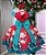 Vestido Marie Betina Ursinhos Vermelho - Natal - Imagem 5