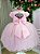 Vestido Menina Bonita Luna Rosa Bebe Modelo 2 - Imagem 3