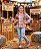 Camisa Flanelada Xadrez Junina Taylor Rosa - Imagem 1