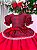 Vestido Junino Mimadine Luxo Fernanda Vermelho - Imagem 2