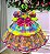 Vestido Marie Junino Luxo Quermesse Encanto da Fogueira - Imagem 7