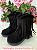 Bota\Coturno StarPink Love Preto - Imagem 2