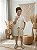 Conjunto Social Miss Cherry Leandro Colete Linho - Imagem 7