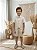 Conjunto Social Miss Cherry Leandro Colete Linho - Imagem 1