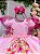 Vestido Infantil Temáticos da Gigi Fadas - Tinker Bell - Sininho Rosa - Imagem 8