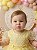 Vestido Menina Bonita Bebe Ana Sofia Amarelo - Imagem 8