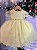 Vestido Menina Bonita Bebe Ana Sofia Amarelo - Imagem 7