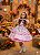 Vestido Junino Tematico Luxo Minnie/Minei Rosa - Imagem 8