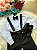 Conjunto Meninos Miss Cherry Leo Suspensorio Preto - Imagem 8